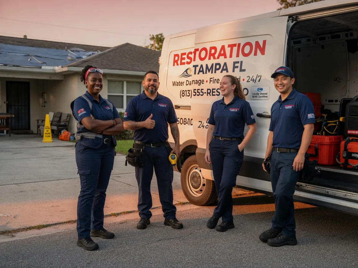 Water Damage Restoration company in O Brien, FL